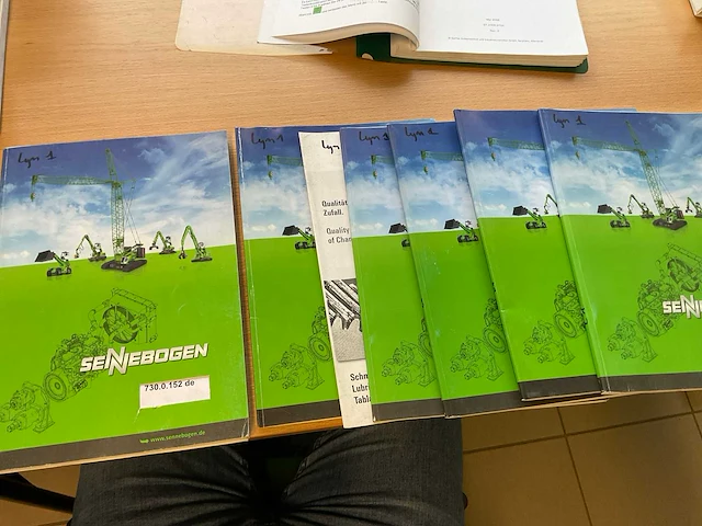 2014 sennebogen 730 banden overslagkraan met stammengrijper - afbeelding 15 van  26