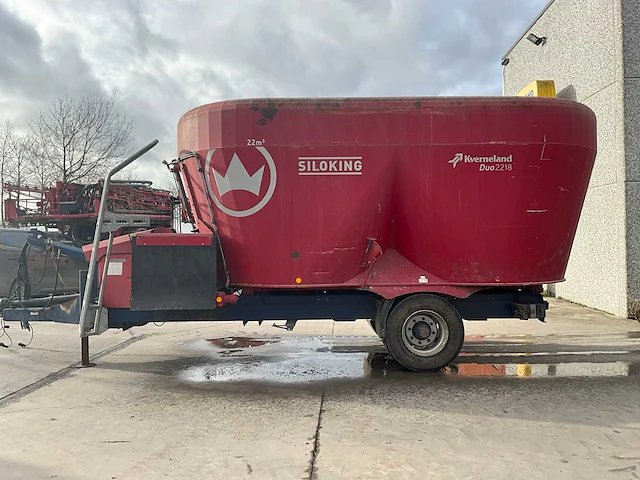 2014 siloking trailedline duo 2218-22 voermengwagen - afbeelding 12 van  20