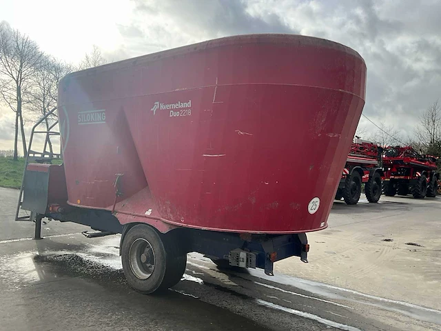 2014 siloking trailedline duo 2218-22 voermengwagen - afbeelding 14 van  20