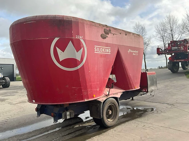 2014 siloking trailedline duo 2218-22 voermengwagen - afbeelding 16 van  20