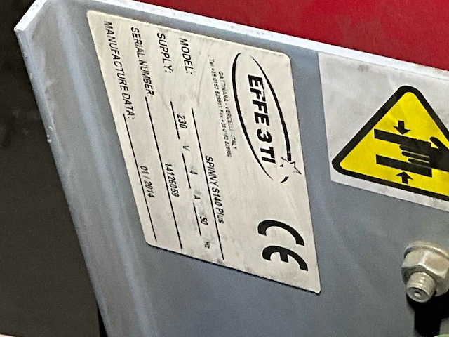 2014 spinny s410plus palletfoliewikkelaar - afbeelding 7 van  7