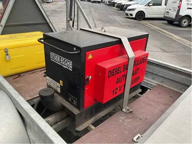 2014 stuer-egghe lp22eg ledbord 120 signalisatie aanhangwagen - afbeelding 8 van  17