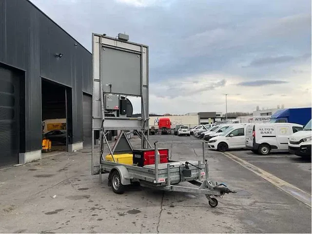 2014 stuer-egghe lp22eg ledbord 120 signalisatie aanhangwagen - afbeelding 11 van  17