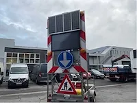 2014 stuer-egghe lp22eg ledbord 120 signalisatie aanhangwagen - afbeelding 12 van  17