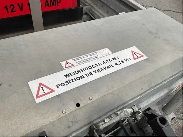 2014 stuer-egghe lp22eg ledbord 120 signalisatie aanhangwagen - afbeelding 16 van  17