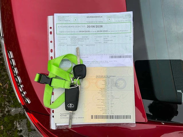 2014 toyota corolla personenauto - afbeelding 13 van  21