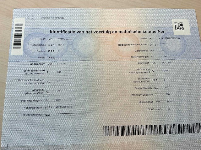2014 yamaha mt125 - afbeelding 21 van  31
