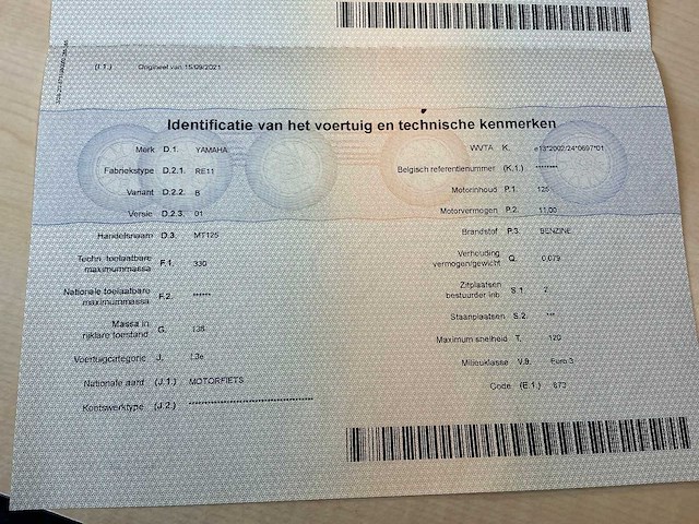 2014 yamaha mt125 - afbeelding 22 van  31