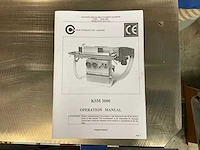 2014 zmm stomana jsc kantschuurmachine ksm 3000 - afbeelding 4 van  12