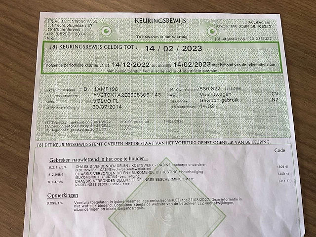 2014volvo vrachtwagen haaksysteem - afbeelding 31 van  43