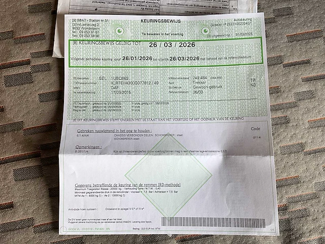 2015 - daf h4en3 - vrachtwagen - afbeelding 32 van  40