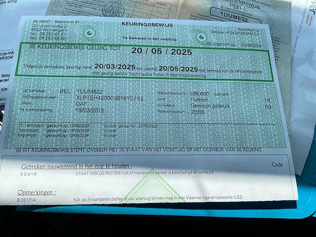 2015 - daf xf 460 ft - vrachtwagen - afbeelding 22 van  33