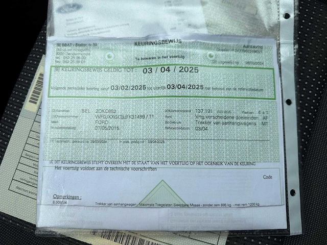 2015 - ford dxa - personenauto - afbeelding 35 van  35