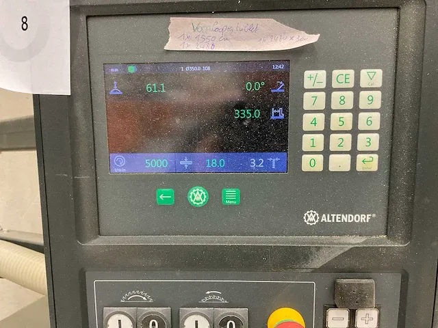 2015 altendorf f45 paneelcirkelzaagmachine - afbeelding 6 van  7