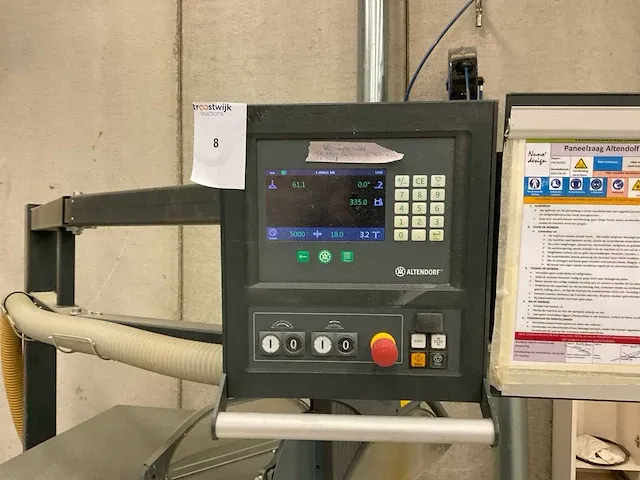 2015 altendorf f45 paneelcirkelzaagmachine - afbeelding 7 van  7