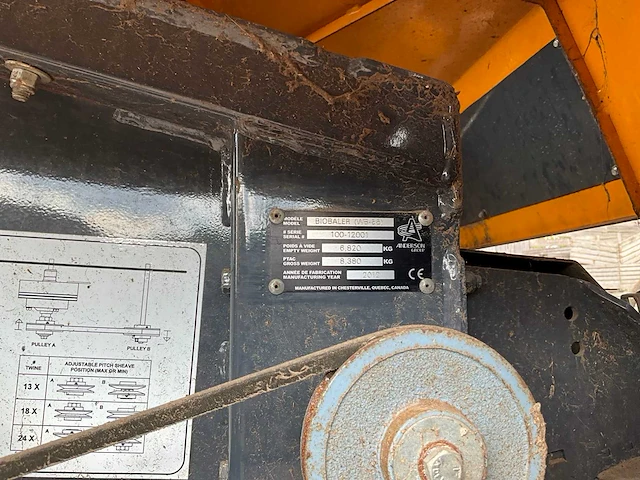 2015 anderson - biobaler wb-55 - afbeelding 16 van  27