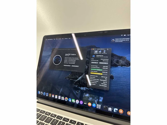 2015 apple macbook pro macbook pro 15.4” a1398 15.4” inch core i7 gen 4 16gb ram 512gb ssd - afbeelding 8 van  9