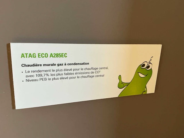 2015 atag eco a285ec combi gasketel - afbeelding 7 van  7
