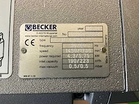 2015 becker u 4.190f/k vacuümpomp - afbeelding 7 van  7