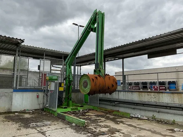 2015 bergmann rp7700-180 hout shredder - afbeelding 1 van  7