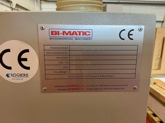 2015 bi-matic challenge 2.30 kantaanlijmmachine - afbeelding 5 van  9
