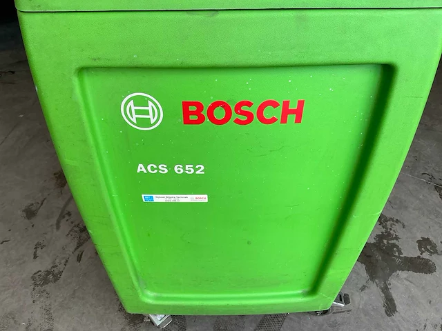 2015 bosch acs 652 airco test- en vulapparaat - afbeelding 6 van  10