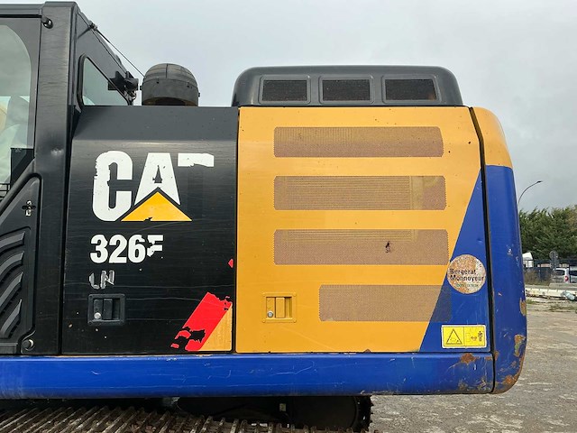 2015 caterpillar 326f ln rupsgraafmachine - afbeelding 6 van  41