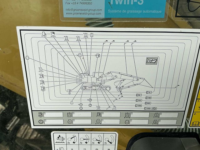 2015 caterpillar 326f ln rupsgraafmachine - afbeelding 17 van  41