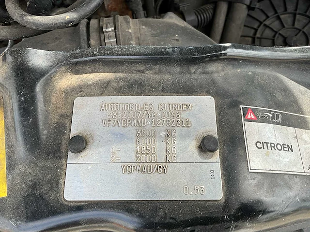 2015 citroën jumper koelwagen - afbeelding 39 van  61