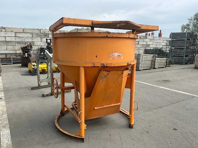 2015 eichinger 1250l betonkubel - afbeelding 4 van  8