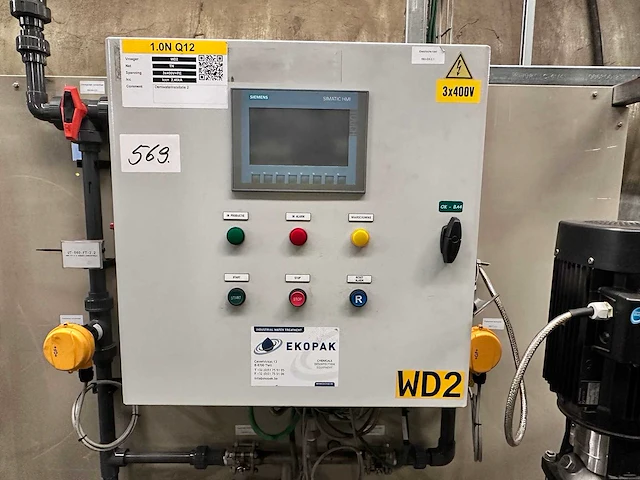 2015 ekopak ekoro-2500-pro / ddc 6-10 waterbehandeling - afbeelding 12 van  21
