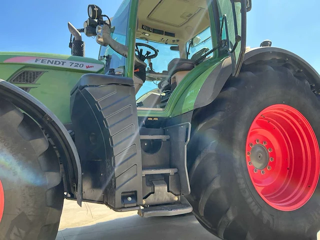 2015 fendt 720 vario profi plus vierwielaangedreven landbouwtractor - afbeelding 8 van  27
