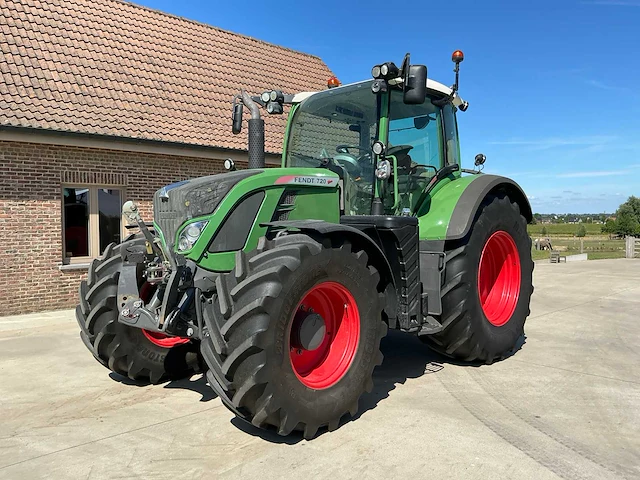 2015 fendt 720 vario profi plus vierwielaangedreven landbouwtractor - afbeelding 1 van  27