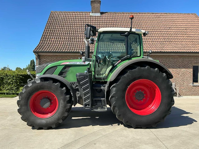 2015 fendt 720 vario profi plus vierwielaangedreven landbouwtractor - afbeelding 12 van  27