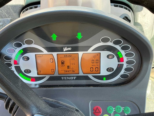 2015 fendt 720 vario profi plus vierwielaangedreven landbouwtractor - afbeelding 6 van  28