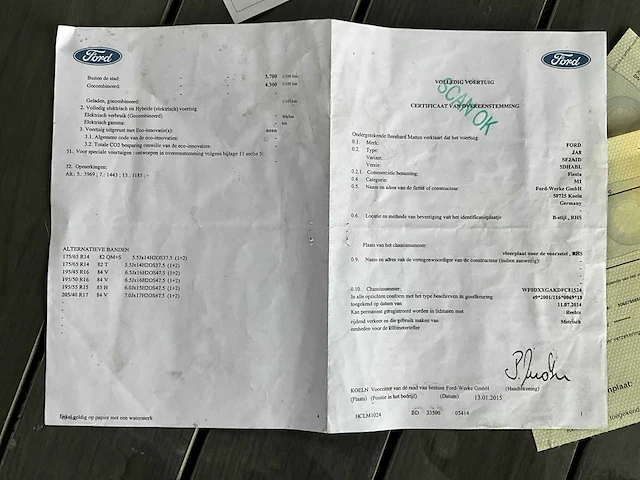 2015 ford fiesta personenauto - afbeelding 21 van  29