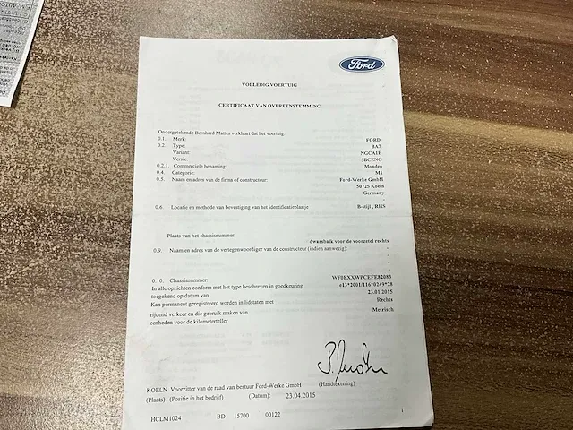 2015 ford mondeo - afbeelding 36 van  41