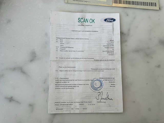 2015 ford transit connect personenauto - afbeelding 17 van  25