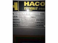 2015 haco ppm40100 cnc-kantbank - afbeelding 2 van  10
