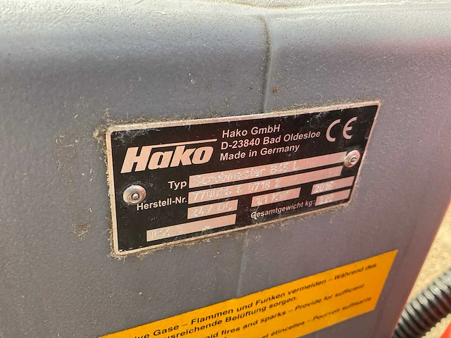 2015 hako scrubmaster b45 veegmachine - afbeelding 3 van  12