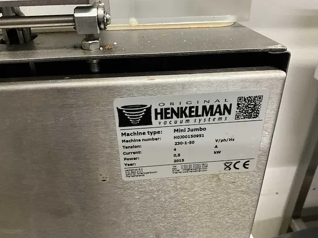 2015 henkelman mini jumbo vacuümmachine - afbeelding 4 van  5