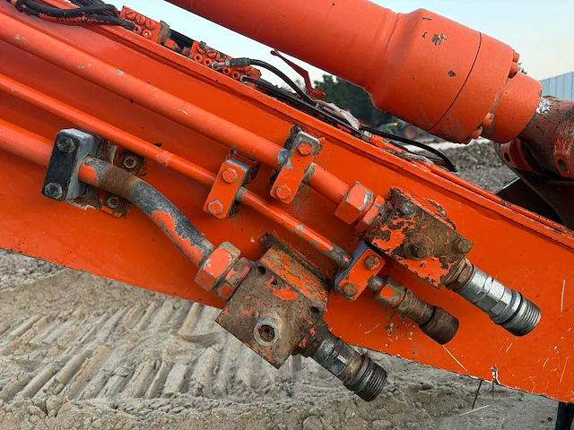 2015 hitachi zaxis 350lc-5b rupsgraafmachine long reach arm - afbeelding 3 van  13