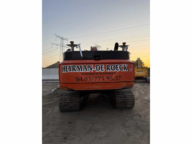 2015 hitachi zaxis 350lc-5b rupsgraafmachine long reach arm - afbeelding 9 van  13