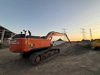 2015 hitachi zaxis 350lc-5b rupsgraafmachine long reach arm - afbeelding 10 van  13