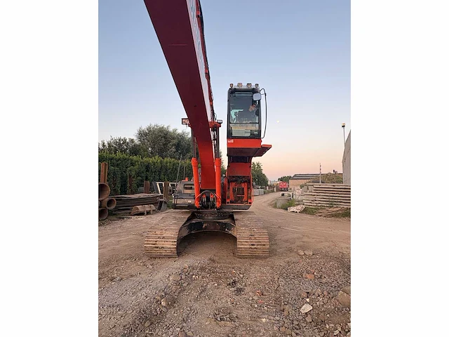 2015 hitachi zaxis 350lc-5b rupsgraafmachine long reach arm - afbeelding 12 van  13