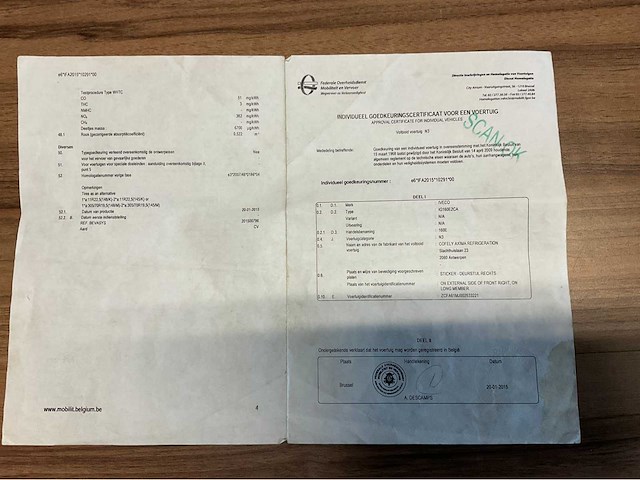 2015 iveco ig160e2ca frigo vrachtwagen - afbeelding 37 van  46