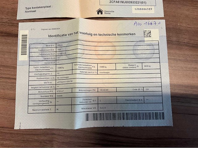 2015 iveco ig160e2ca frigo vrachtwagen - afbeelding 40 van  46