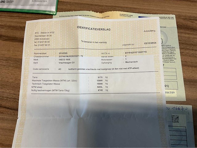 2015 iveco ig160e2ca frigo vrachtwagen - afbeelding 41 van  46