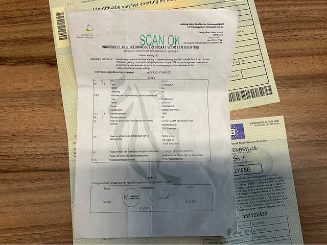 2015 iveco ig190el2ca frigo vrachtwagen - afbeelding 36 van  45