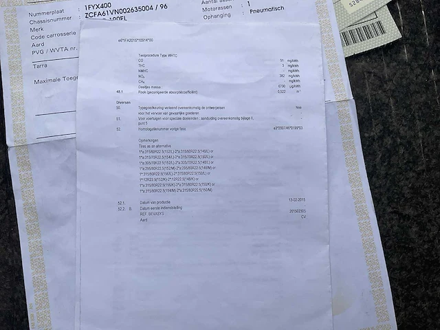 2015 iveco ig190el2ca frigovrachtwagen - afbeelding 37 van  43